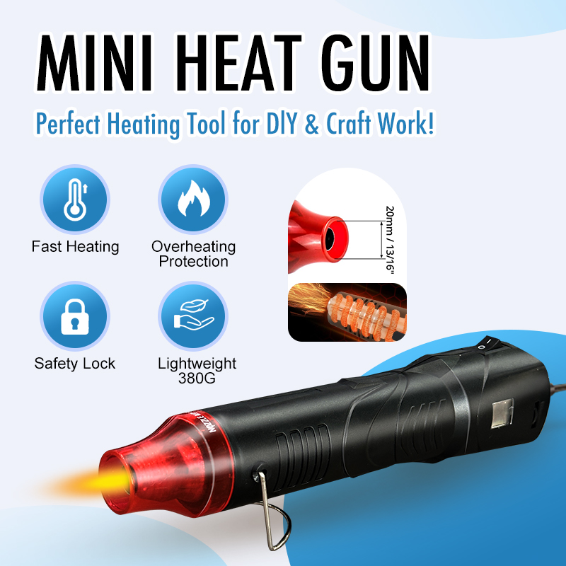Heat Gun Small - 220V HOT AIR GUN บัดกรีอุณหภูมิ Blower