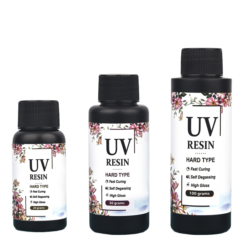 Epoxy Uv Resin Kit - 20g/50g/100g คริสตัลเรซิ่น UV กาว DIY เครื่องประดับทําความแข็งสูงแห้งเร็ว