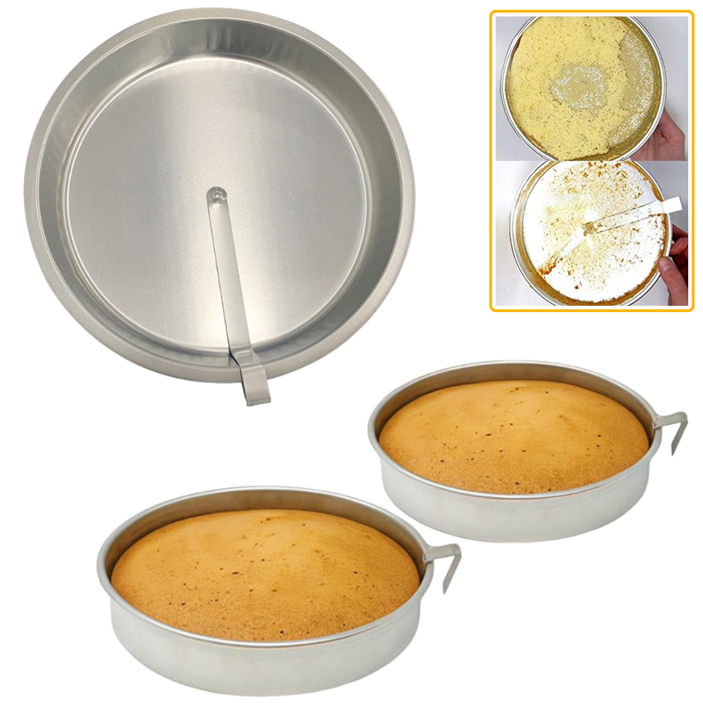 Coaster Mold Round - แม่พิมพ์เค้กทรงกลม DIY ถาดอบเค้ก ทนทาน ไม่ติดกระทะ อุปกรณ์ทำขนมสำหรับครัวเรือน