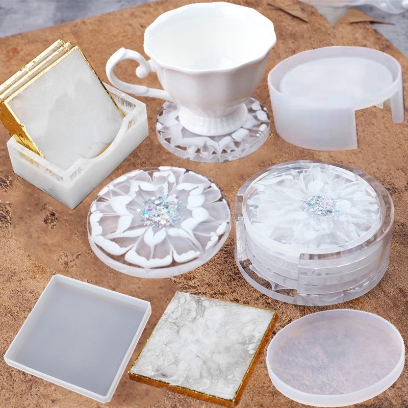 Mixing Cup Silicone - SNASAN แผ่นรองแก้วซิลิโคน แม่พิมพ์ซิลิโคน กล่องเก็บเรซิ่น แม่พิมพ์ซิลิโคน ทำมือ