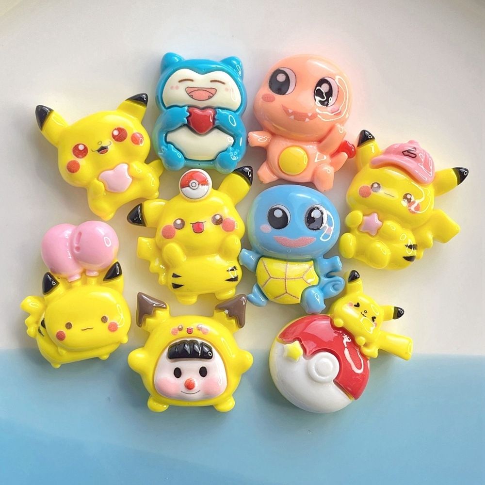 Crafting Resin - วัสดุงานฝีมือ DIY ใหม่สำหรับการ์ตูนโปเกมอน อุปกรณ์เสริมเรซิ่น ของจิ๋วๆ เช่น