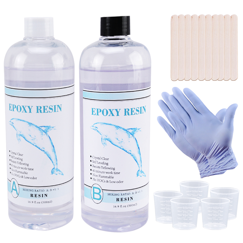Mixing Cup Silicone - 1:1 เรซินอีพ็อกซี่ใส Crystal Clear Art เรซิ่นอีพ็อกซี่