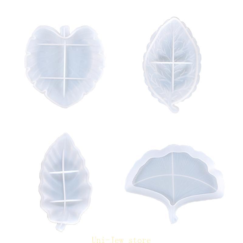 Serving Tray Mold - แม่พิมพ์ถาดเรซิ่น แม่พิมพ์ถาดเสิร์ฟ รูปใบไม้ ถาดผลไม้ แม่พิมพ์จาน DIY