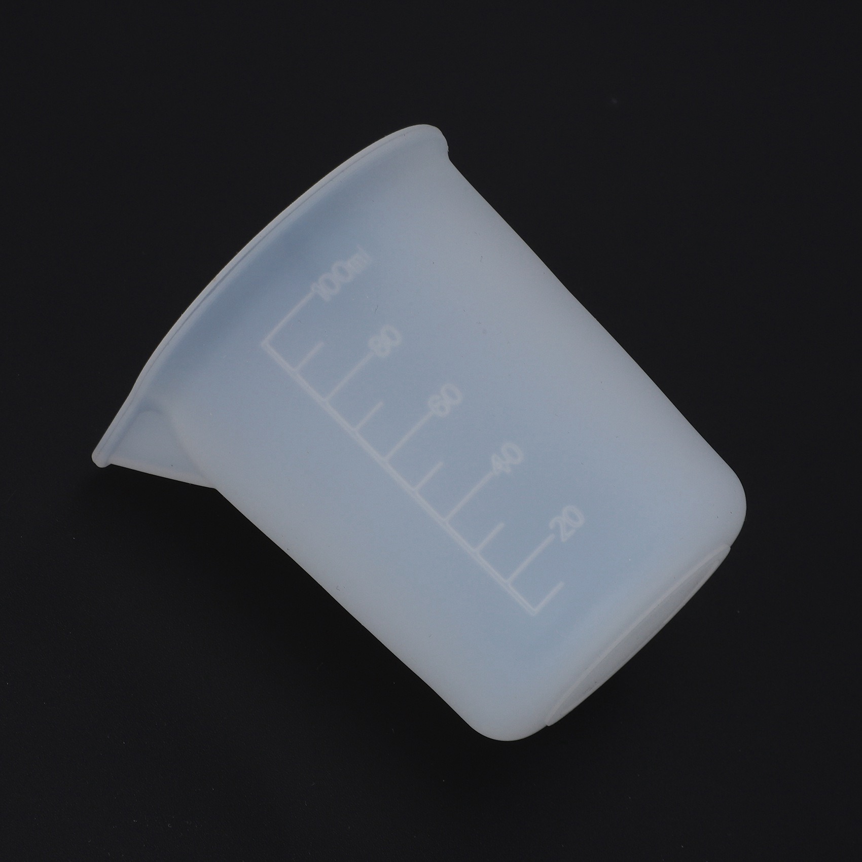 Mixing Cup Silicone - HLZS-30 ชิ้นถ้วยตวงซิลิโคน 100 มล. ถ้วยซิลิโคนไม่ติดกระทะถ้วยผสม DIY