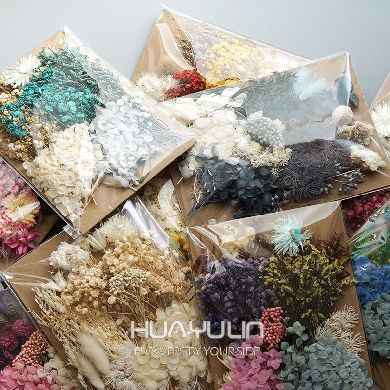 Flower Preservation Resin - 1 แพ็คพืชประดิษฐ์แห้งดอกไม้จริงวัสดุที่เก็บรักษาไว้อีพ็อกซี่เรซิ่นเทียน DIY ดอกไม้วัสดุไฮเดรนเยียชุดดอกไม้