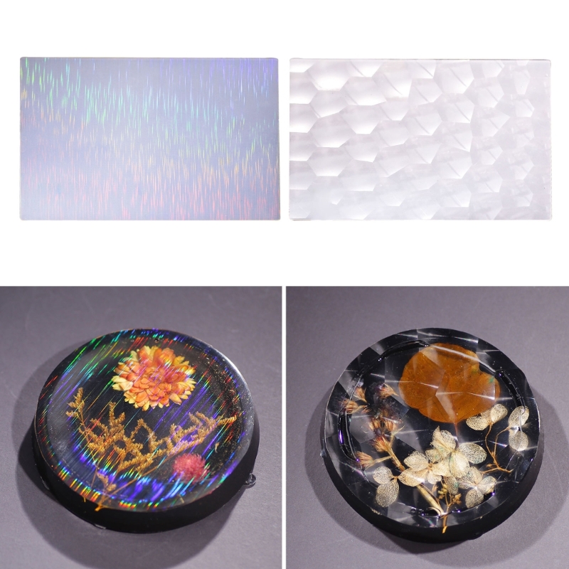 Resin Ocean Wave Mold - แผ่นซิลิโคนโฮโลแกรมตกแต่งโฮโลแกรมสำหรับหล่ออีพอกซี่เรซิน