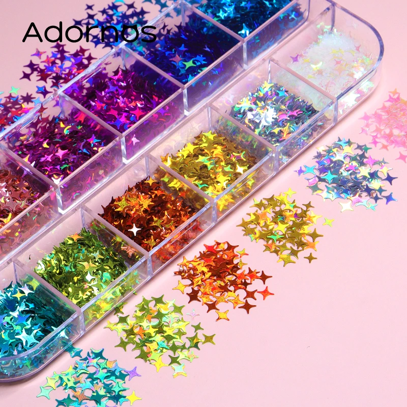 Resin Ocean Wave Mold - เรซิน UV FILLER Holographic Star Sequins