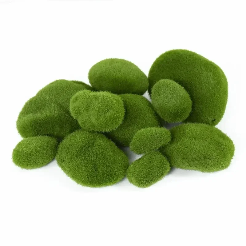 หินมอสจำลอง 10 ชิ้น หินมอสเทีย - Terrarium Moss Art บทวิจารณ์และราคา