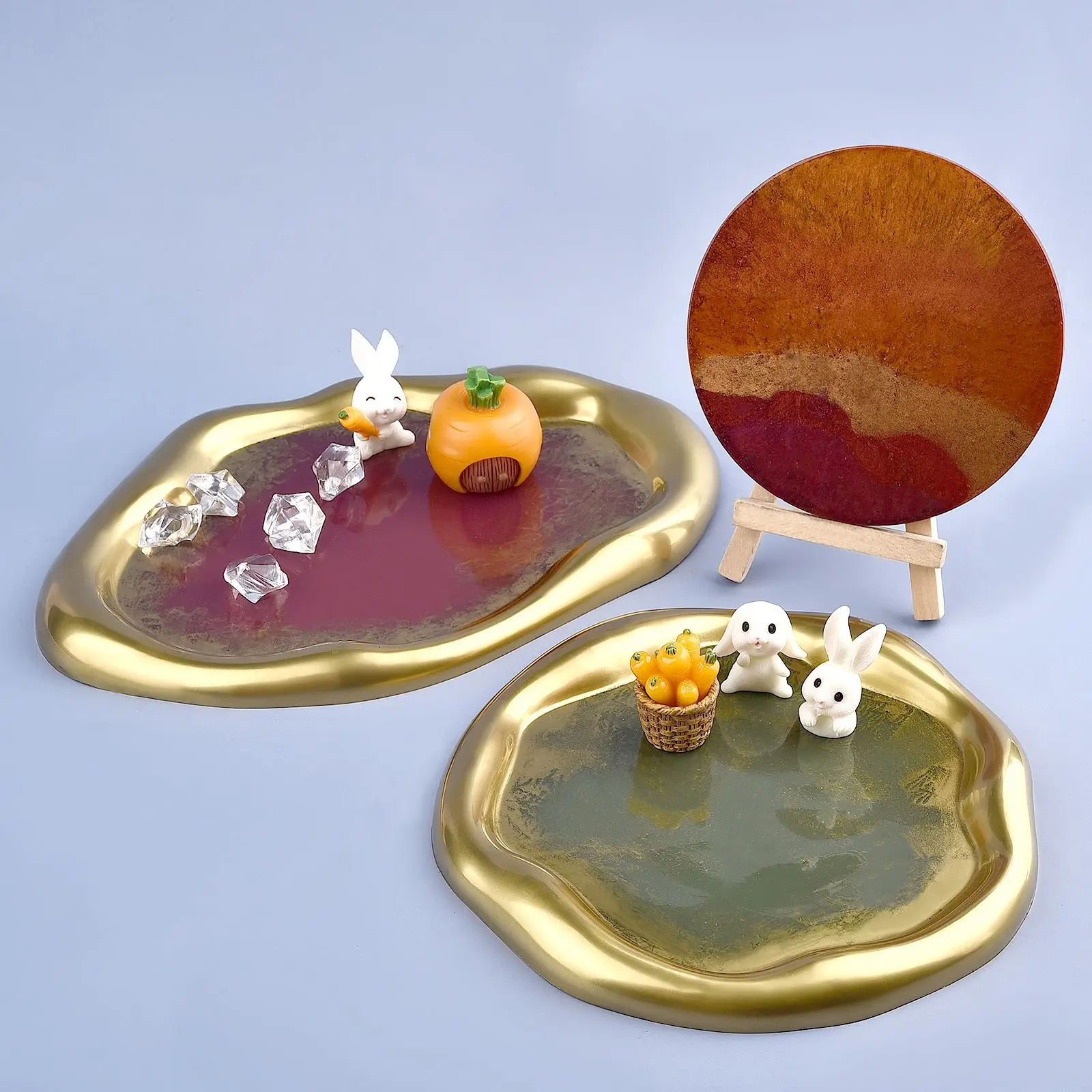 ผงกลิตเตอร์เมทัลลิก 50 กรัม/ขว - Resin Pigment Set บทวิจารณ์และราคา