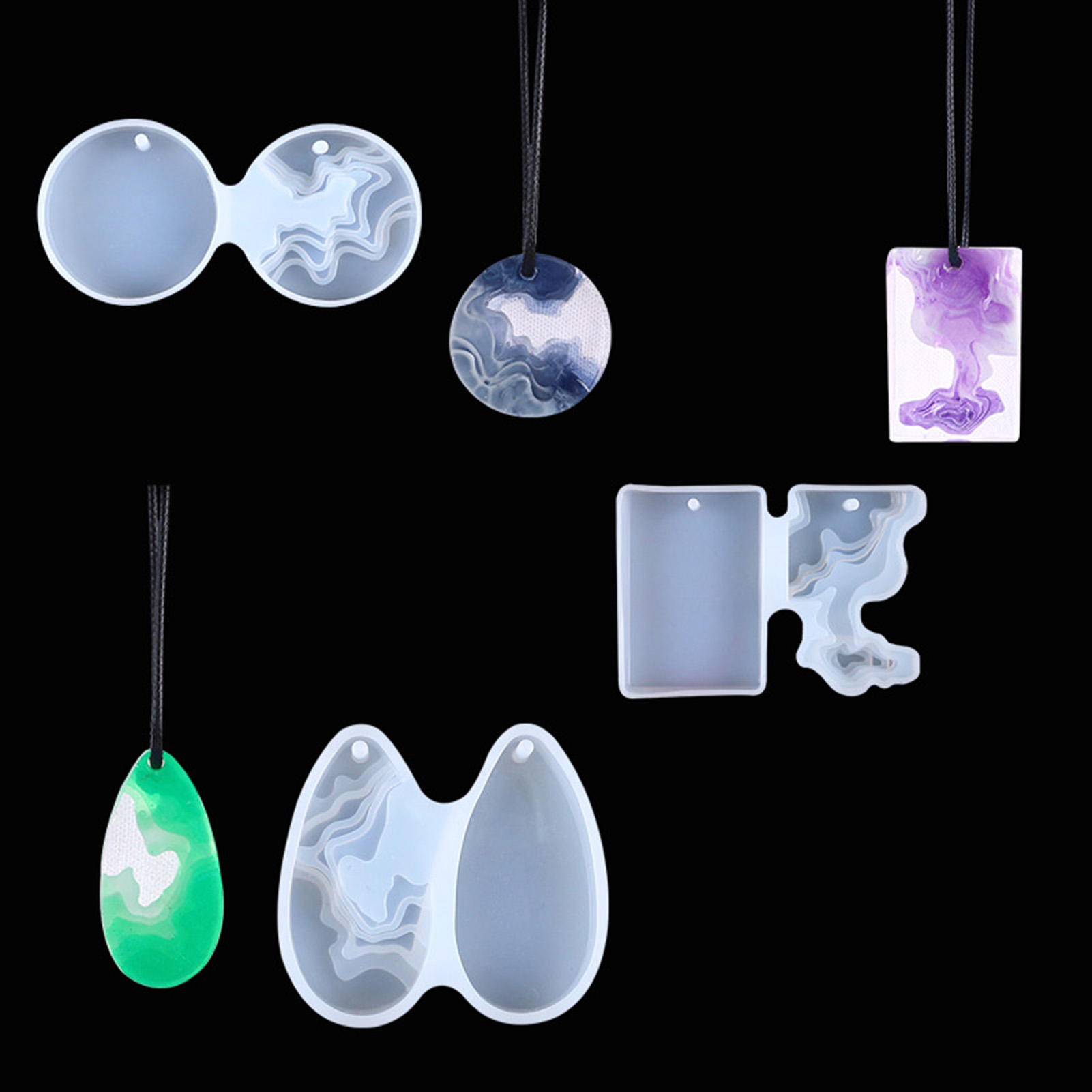 ชุดแม่พิมพ์คริสตัล DIY 3 ชิ้น  - Geode Mold Silicone บทวิจารณ์และราคา