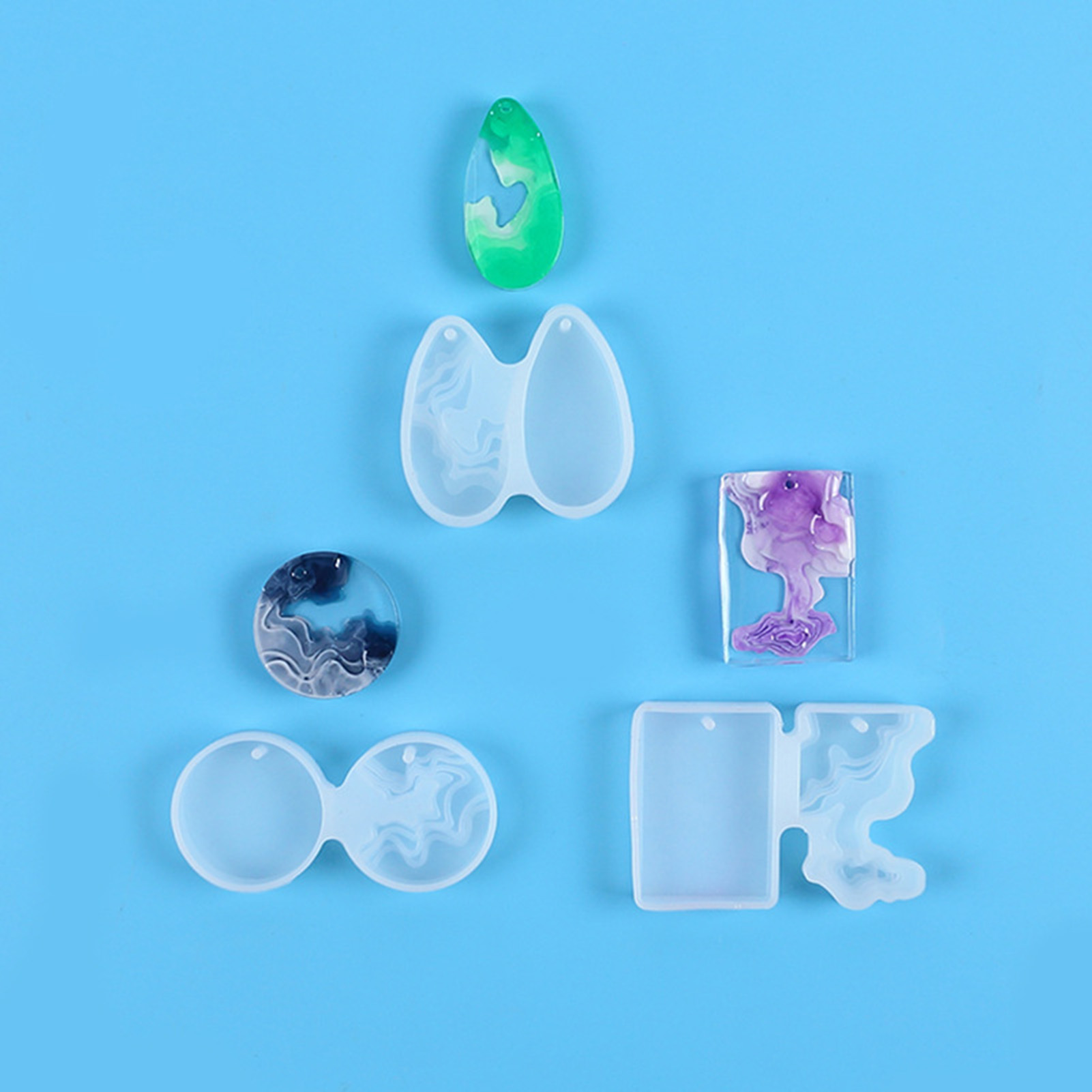 ชุดแม่พิมพ์คริสตัล DIY 3 ชิ้น  - Geode Mold Silicone บทวิจารณ์และราคา