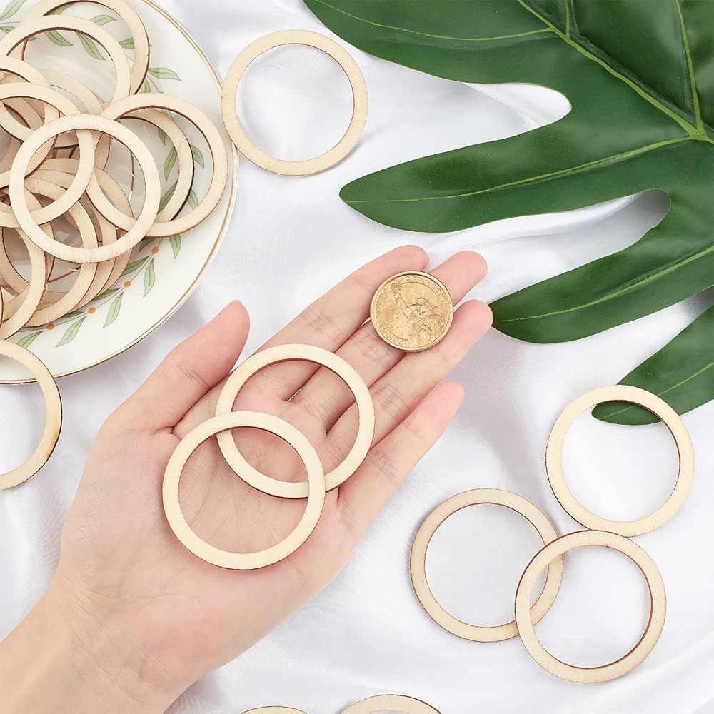 ชิ้นไม้ที่ยังไม่เสร็จ100ชิ้น1. - Wood Ring Blank บทวิจารณ์และราคา