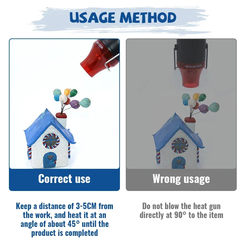 ครัวเรือนอเนกประสงค์ปืนความร้อ - Heat Gun Small บทวิจารณ์และราคา