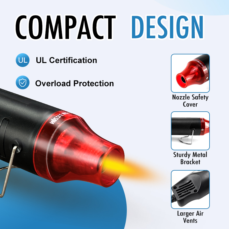 220V HOT AIR GUN บัดกรีอุณหภูม - Heat Gun Small บทวิจารณ์และราคา