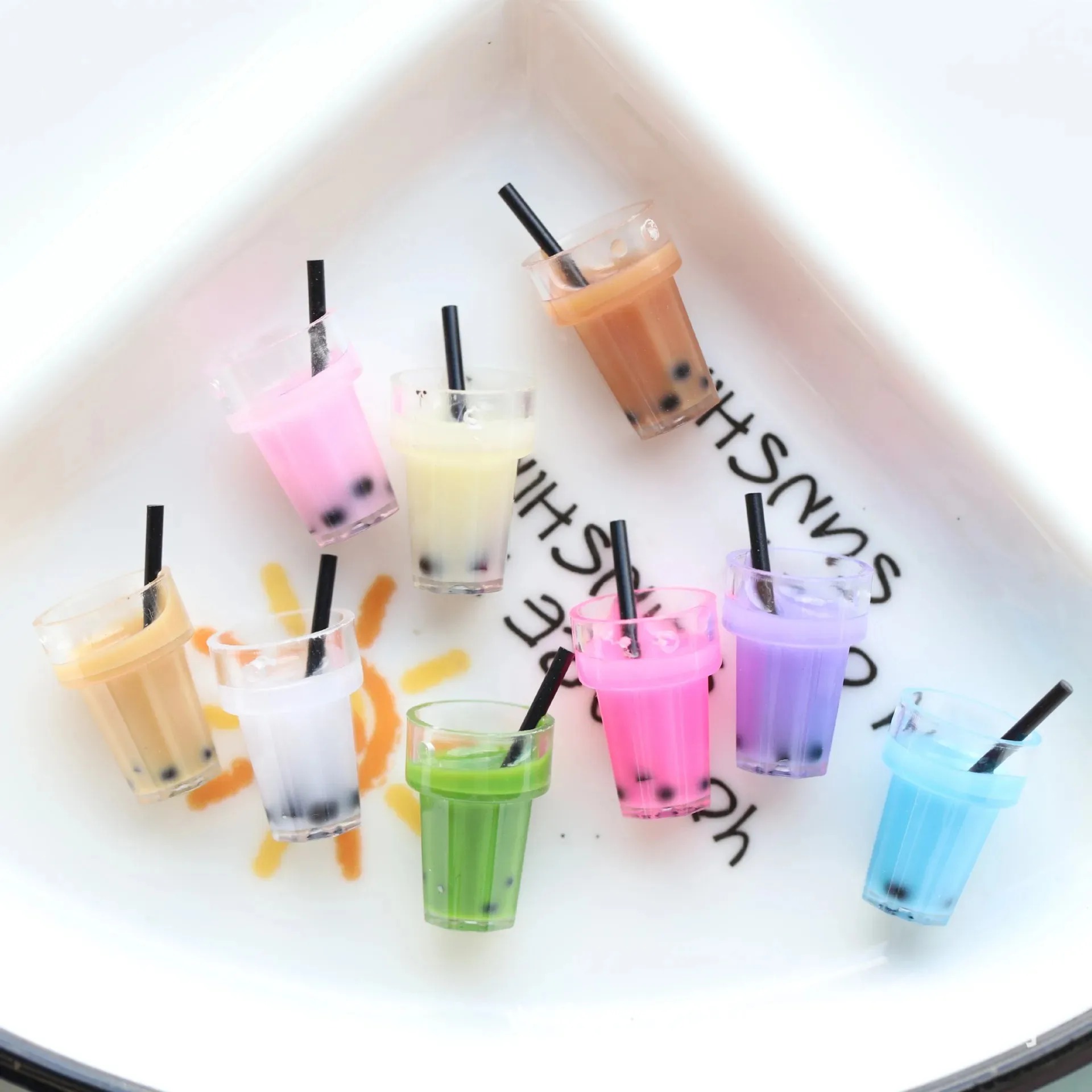ชาร์มเรซิ่นรูปแก้วชานมไข่มุกแบ - Resin Craft Supplies บทวิจารณ์และราคา