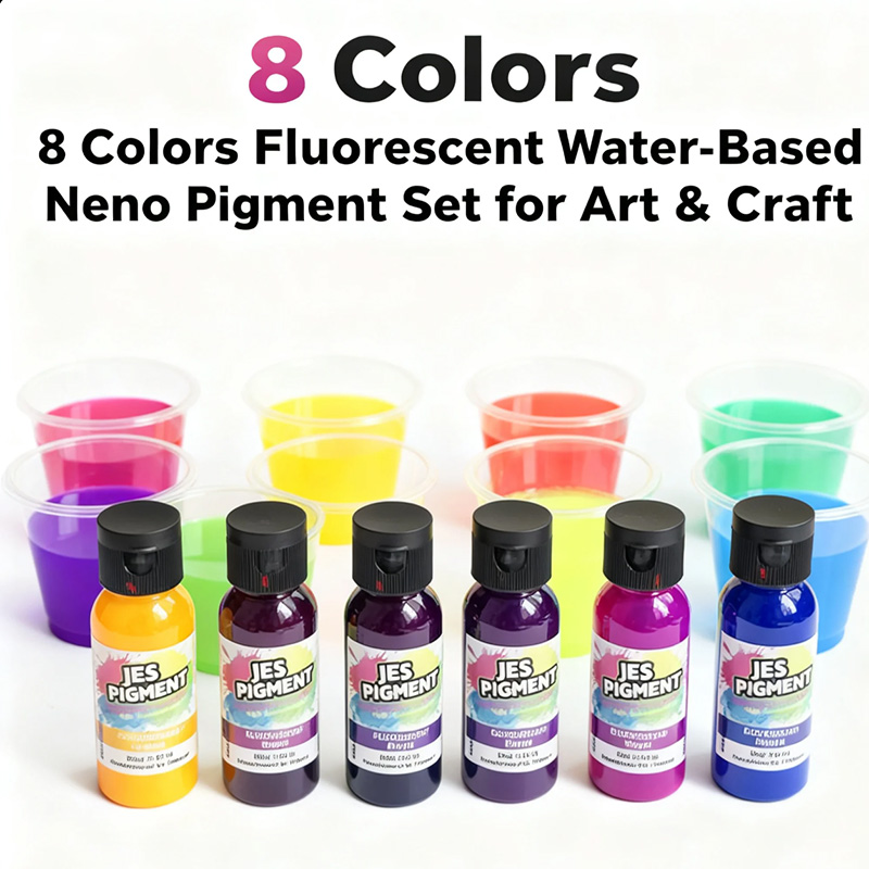 8 สี/ชุด เม็ดสีเรืองแสง, เม็ดส - Resin Pigment Set บทวิจารณ์และราคา