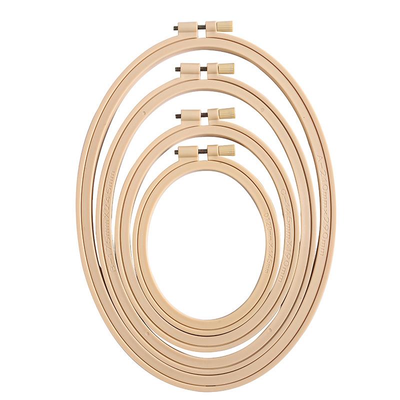 ไม้ไผ่เทียมพลาสติกรูปวงรีสีงาน - Wood Ring Blank บทวิจารณ์และราคา