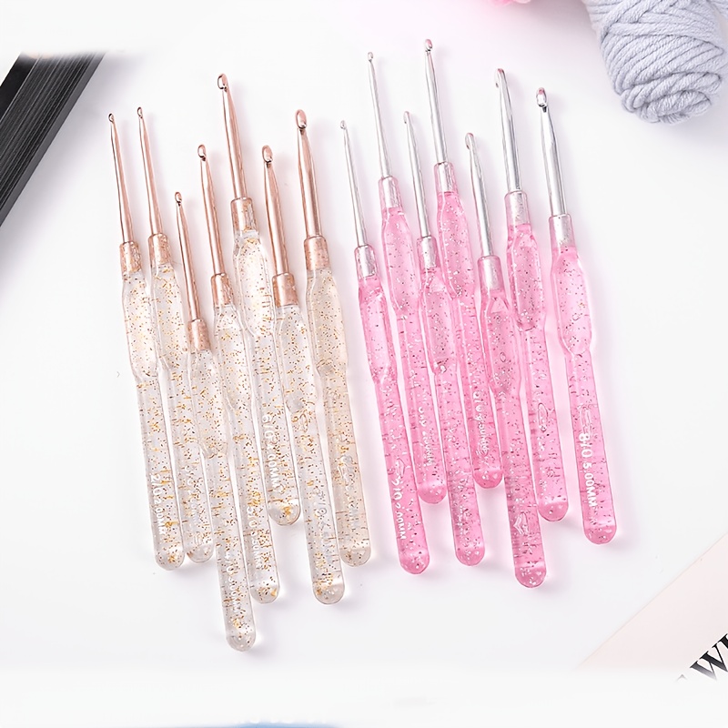 ชุดเข็มโครเชต์เรซิ่นใสประกายวิ - Resin Glitter Pack บทวิจารณ์และราคา