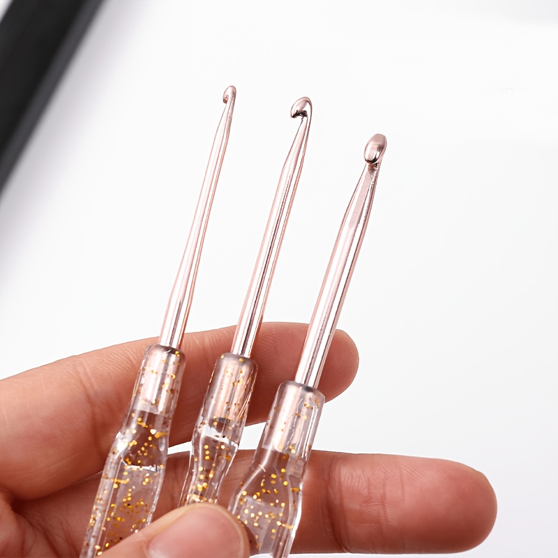 ชุดเข็มโครเชต์เรซิ่นใสประกายวิ - Resin Glitter Pack บทวิจารณ์และราคา