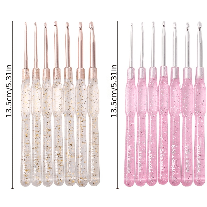 ชุดเข็มโครเชต์เรซิ่นใสประกายวิ - Resin Glitter Pack บทวิจารณ์และราคา