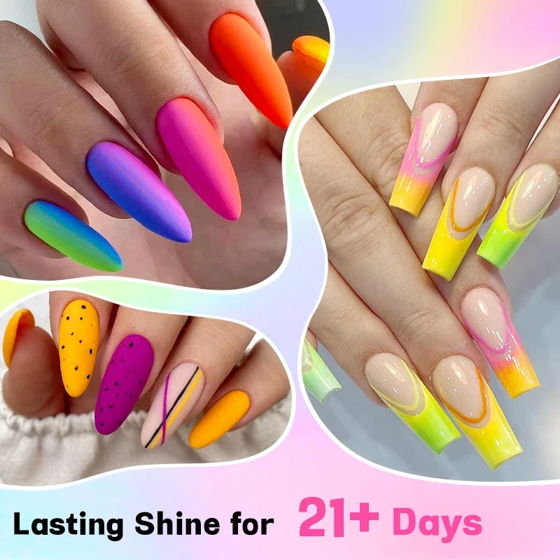 ชุดยาทาเล็บเจล 6 ชิ้น/ชุด ขนาด - Resin Glitter Pack บทวิจารณ์และราคา