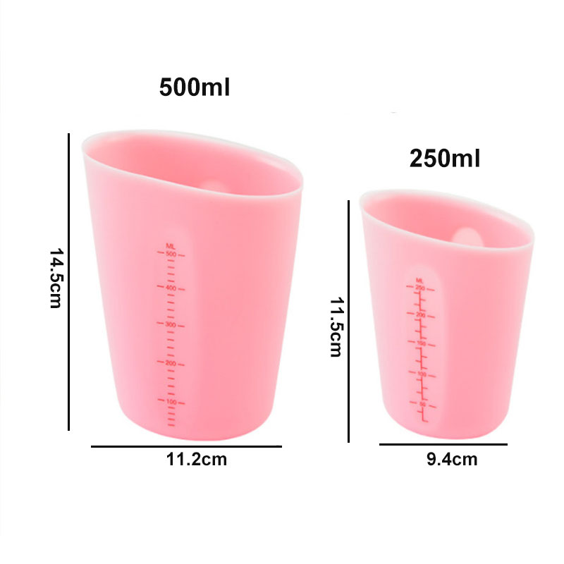 Jcd ถ้วยซิลิโคนสองระดับเกรดอาห - Mixing Cup Silicone บทวิจารณ์และราคา