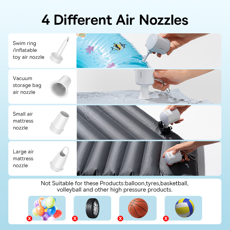 ปั๊มลมขนาดเล็กแบบพกพา Baseus เ - Vacuum Chamber Small บทวิจารณ์และราคา