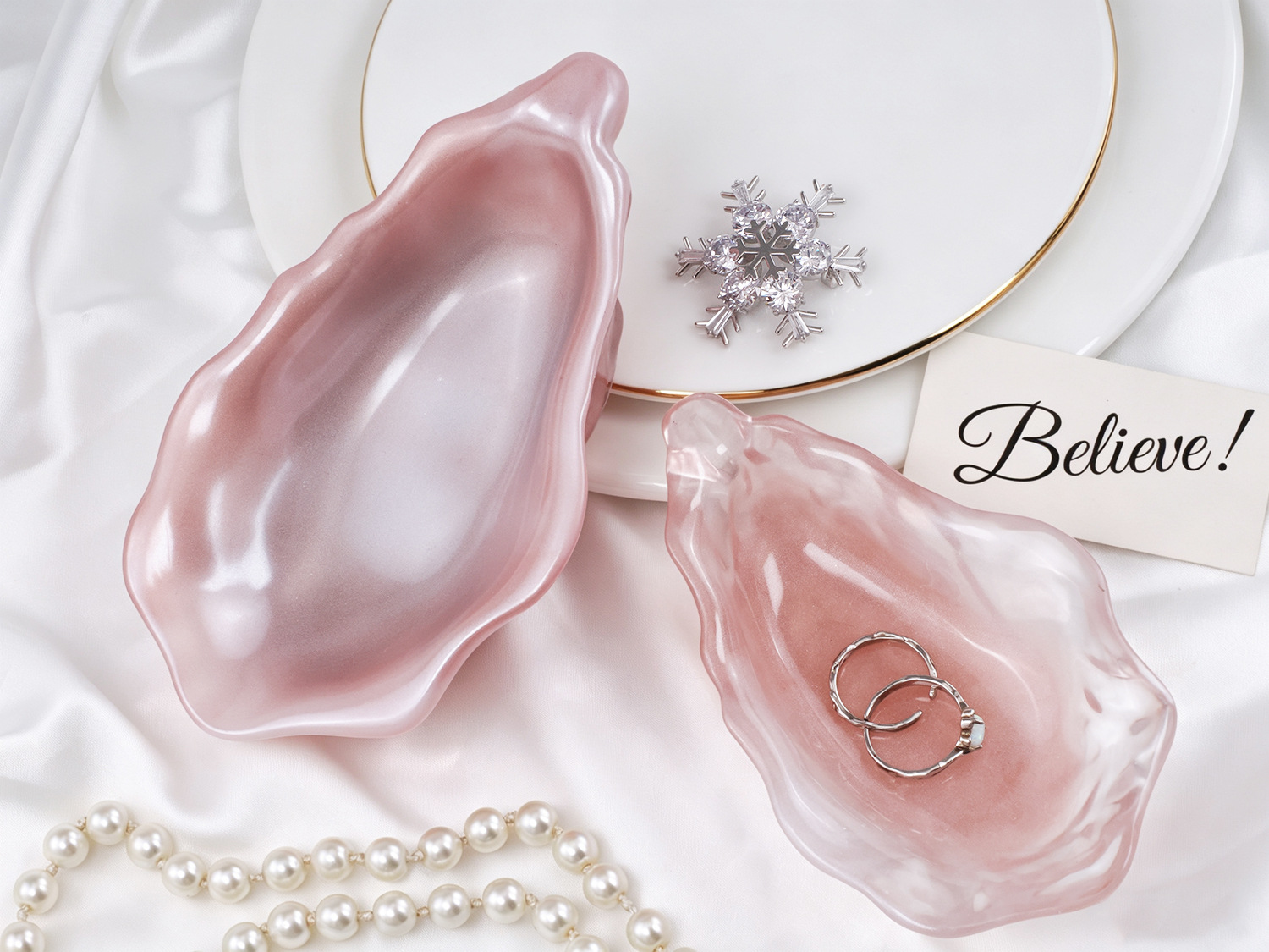 แม่พิมพ์ซิลิโคนรูปเปลือกหอยสำห - Serving Tray Mold บทวิจารณ์และราคา