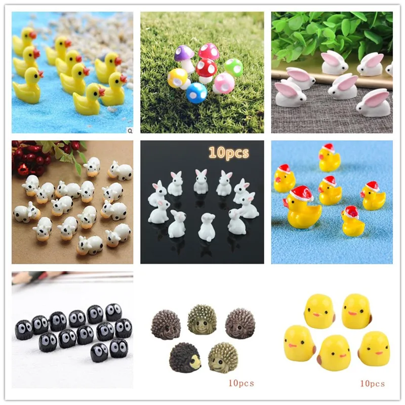 10Pcs/Hedgehog และวัว/สัตว์น่า - Terrarium Moss Art บทวิจารณ์และราคา