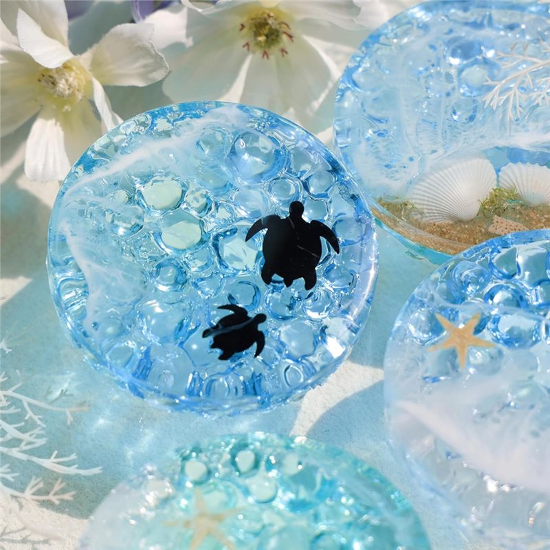 แม่พิมพ์เรซิ่นซิลิโคนแบบหลุมลึ - Coaster Mold Round บทวิจารณ์และราคา