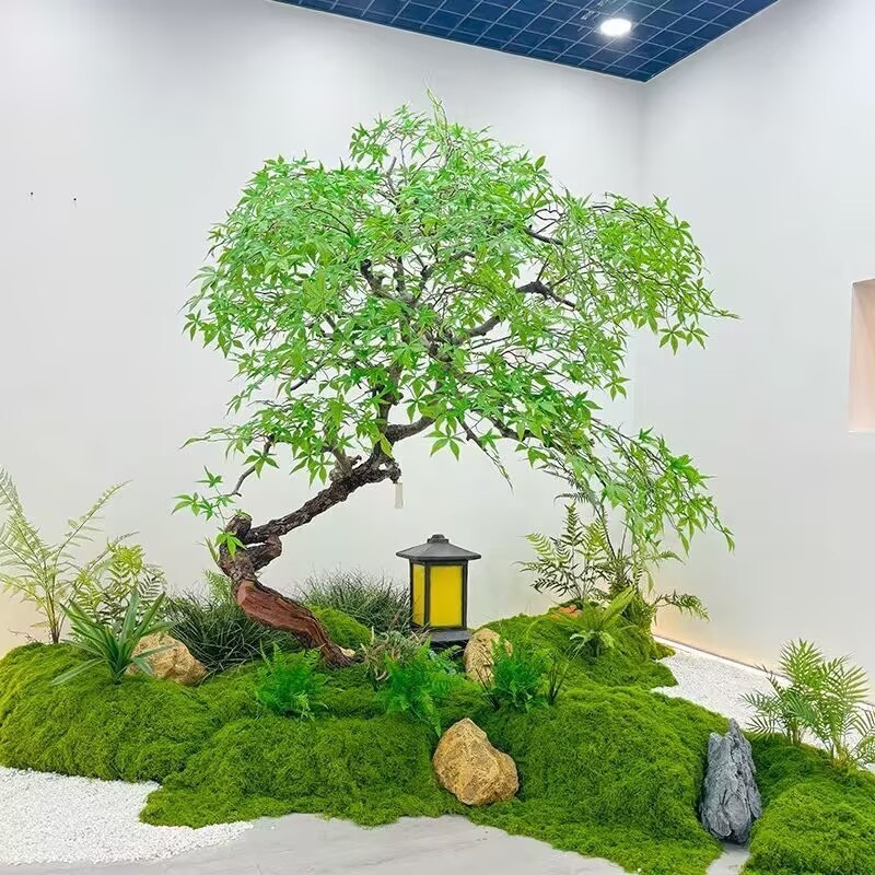 Aqumoticสนามหญ้าประดิษฐ์จําลอง - Terrarium Moss Art บทวิจารณ์และราคา