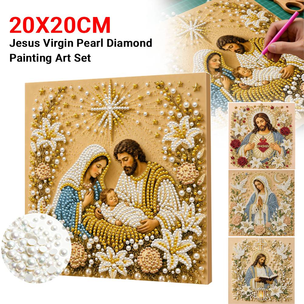 ชุดงานศิลปะภาพเพชร DIY พระเยซู - Resin Craft For Beginners บทวิจารณ์และราคา