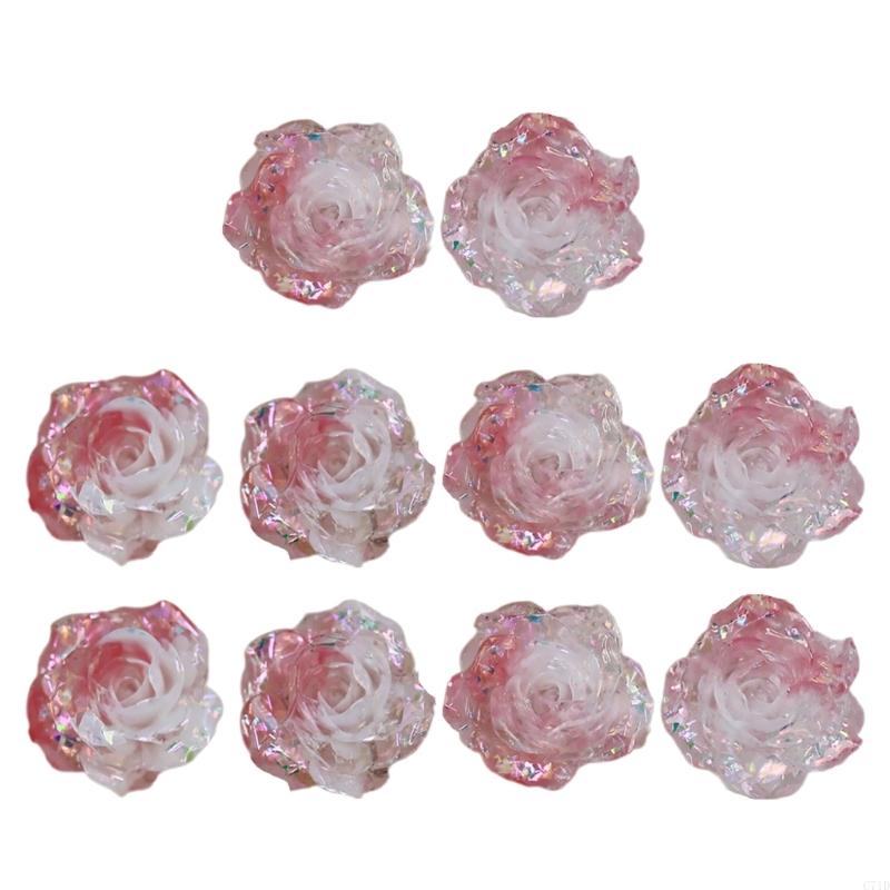 ดอกไม้พลาสติกไล่โทนสีชิมเมอร์  - Resin Glitter Pack บทวิจารณ์และราคา