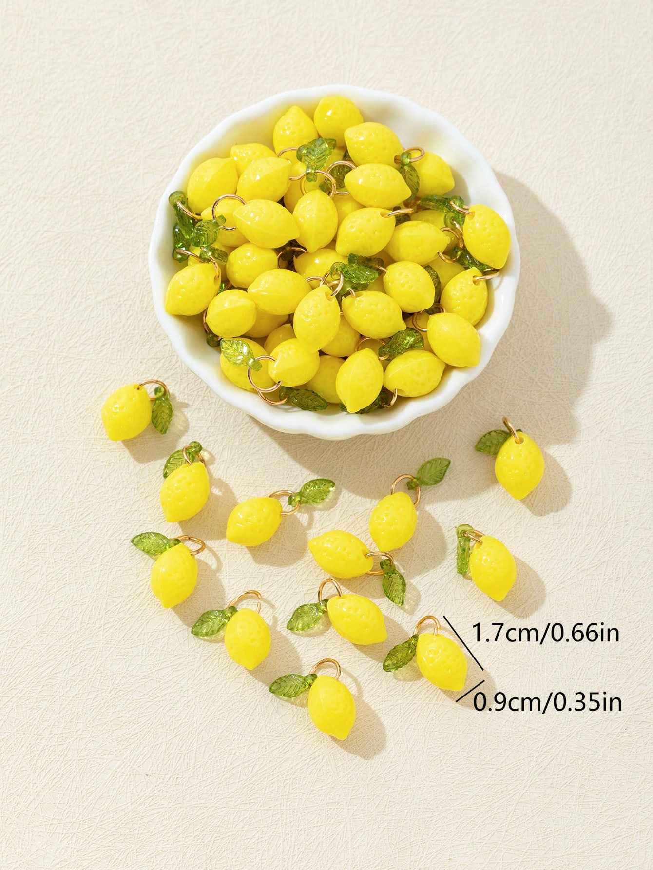 จี้เรซิ่นรูปเลมอน 3 มิติ 10 ชิ - Resin Craft Supplies บทวิจารณ์และราคา