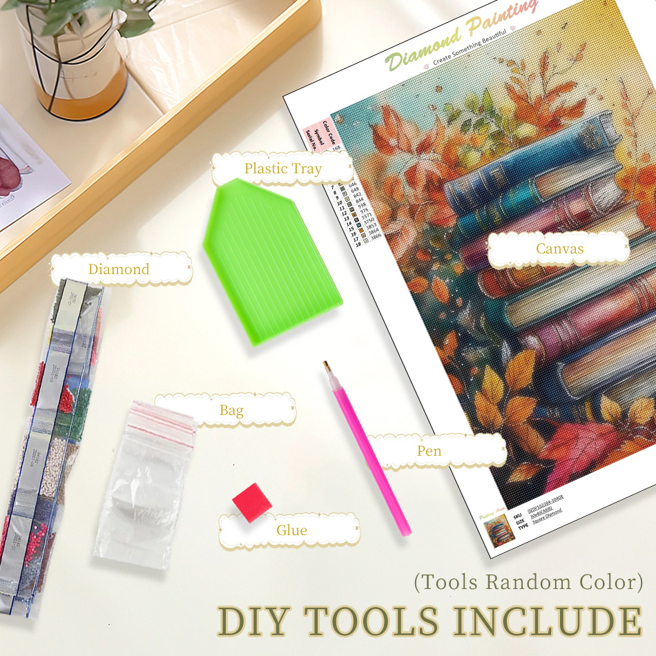 ชุดอุปกรณ์วาดภาพเพชรแบบไร้กรอบ - Resin Craft For Beginners บทวิจารณ์และราคา