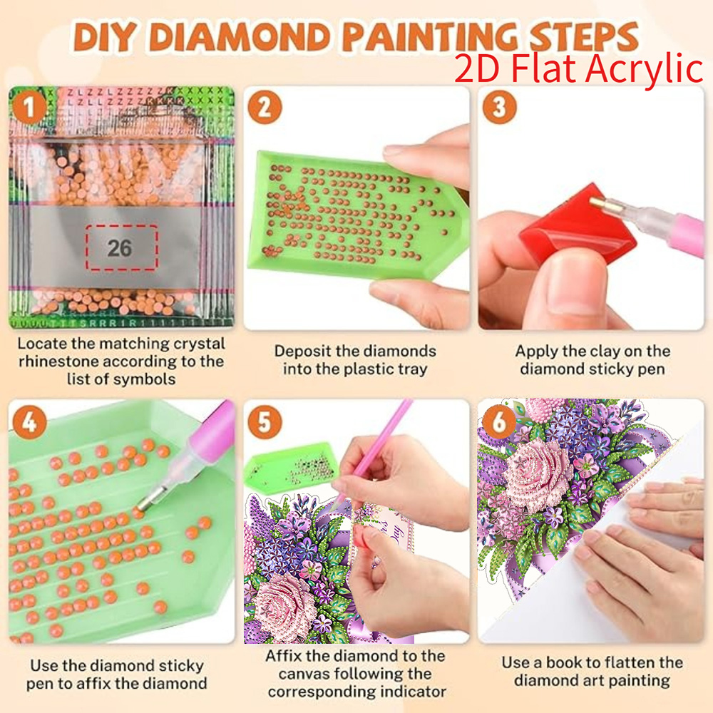 อะคริลิกแบบแบน 2 มิติ, ชุดภาพว - Resin Craft For Beginners บทวิจารณ์และราคา