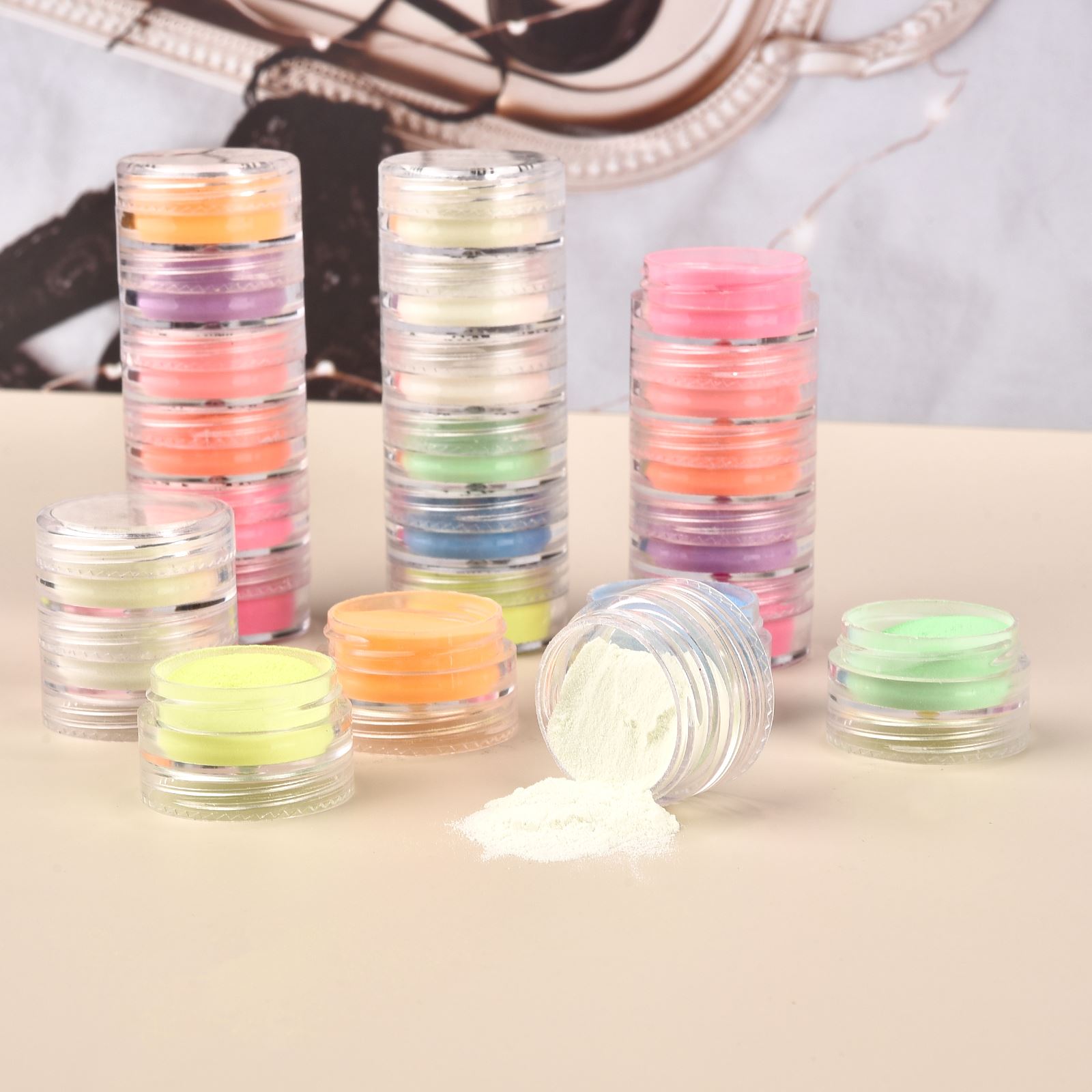 6สีผงเรซินชุดรงควัตถุ Dye UV เ - Resin Pigment Set บทวิจารณ์และราคา