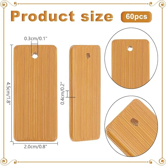 50 ชิ้นไม้หมวดหมู่ Key แหวนช่อ - Wood Ring Blank บทวิจารณ์และราคา