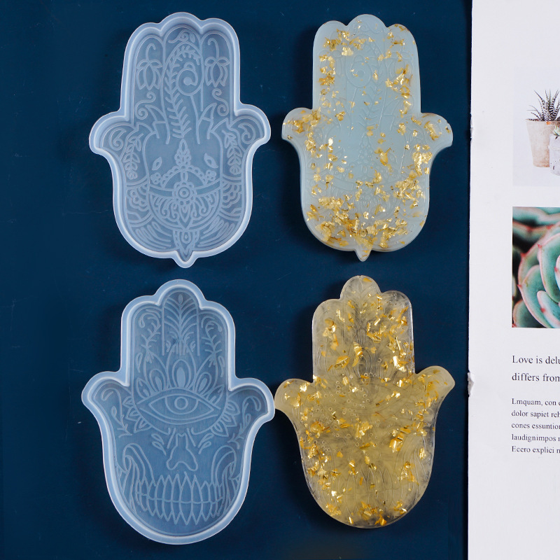 1 Pcs DIY Coaster มือของ Fatim - Silicone Mold Tray บทวิจารณ์และราคา
