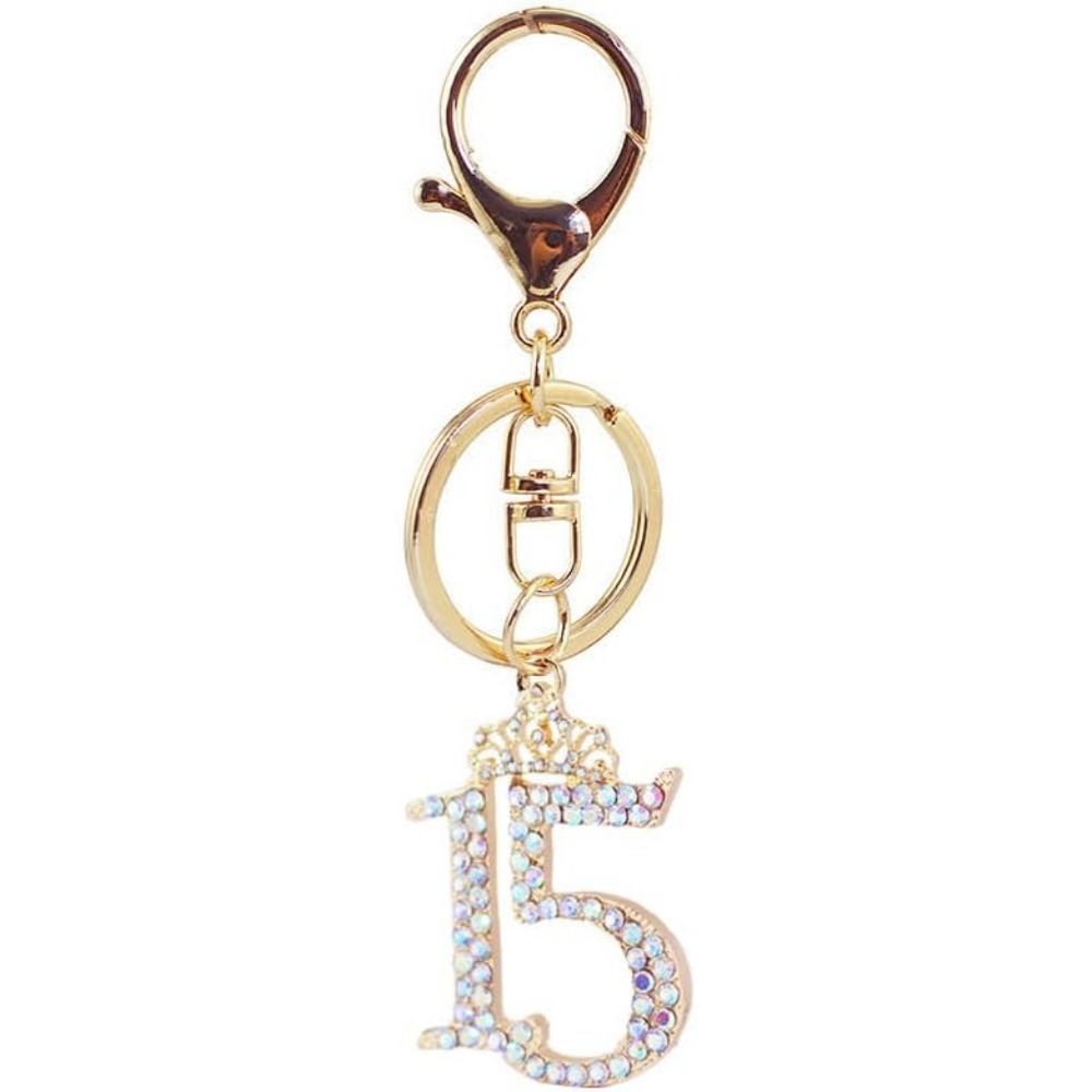 พวงกุญแจรถประดับเพชรหมายเลข 15 - Resin Glitter Pack บทวิจารณ์และราคา