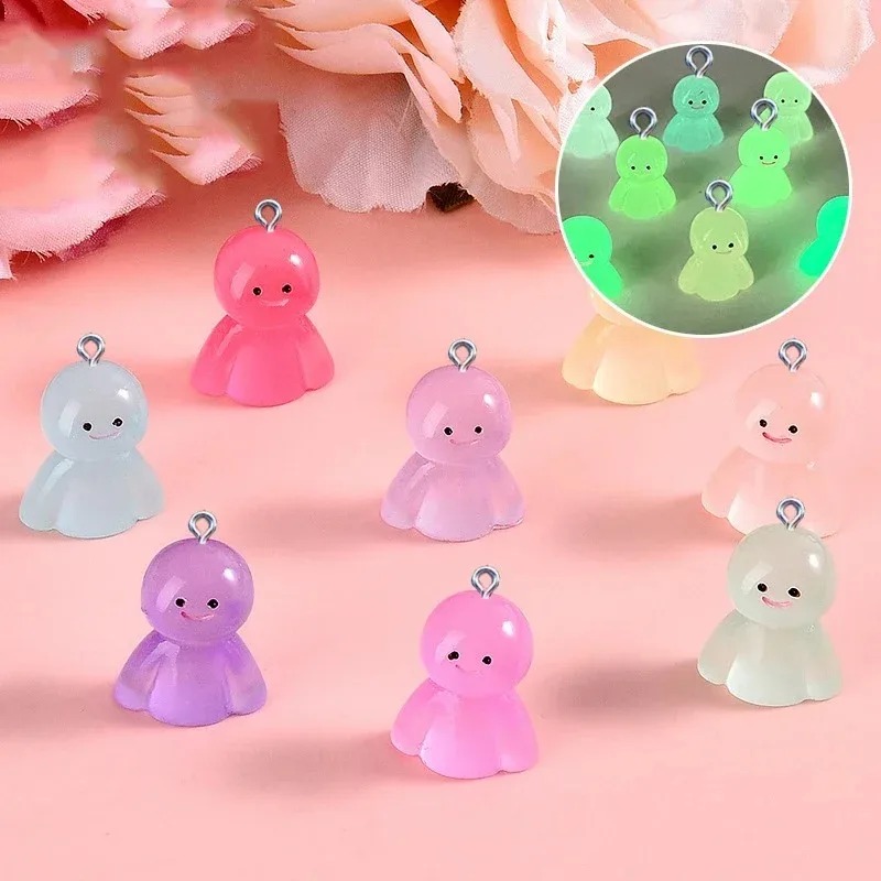 10 ชิ้นเรซิ่นรูปการ์ตูนเรืองแส - Resin Craft Supplies บทวิจารณ์และราคา