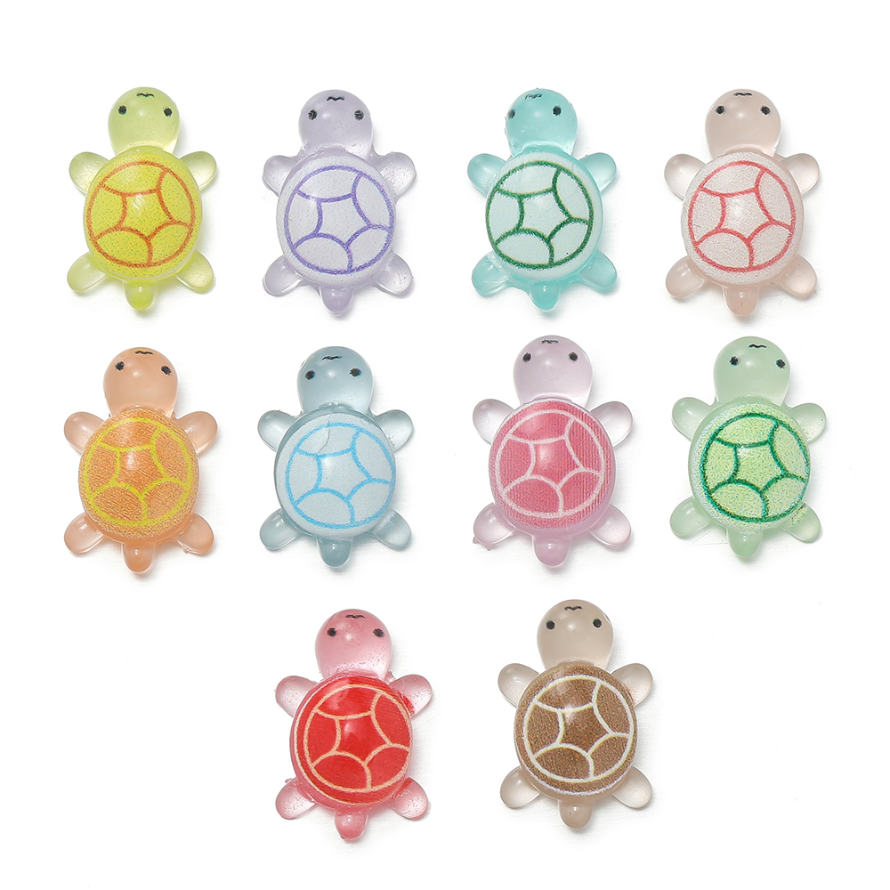ลูกปัดเรซิ่นรูปเต่าทะเลเรืองแส - Resin Crafts Diy บทวิจารณ์และราคา