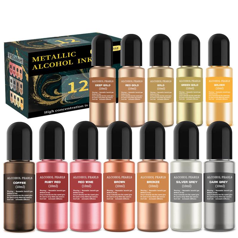 ชุดสีเรซิ่นอีพ็อกซี่อุปกรณ์ทำส - Resin Pigment Set บทวิจารณ์และราคา