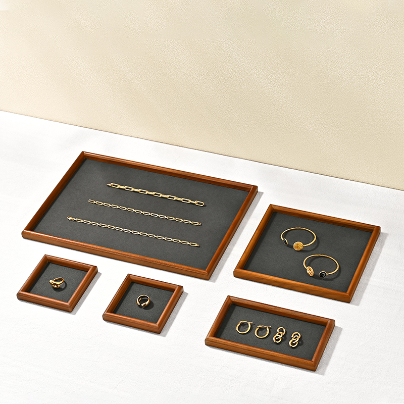 Oirlv ไม้ถาดแสดงเครื่องประดับเ - Wood Ring Blank บทวิจารณ์และราคา