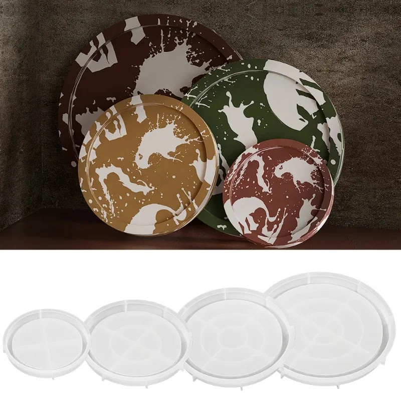 แม่พิมพ์ถาดเสิร์ฟทรงกลมขนาดใหญ - Serving Tray Mold บทวิจารณ์และราคา