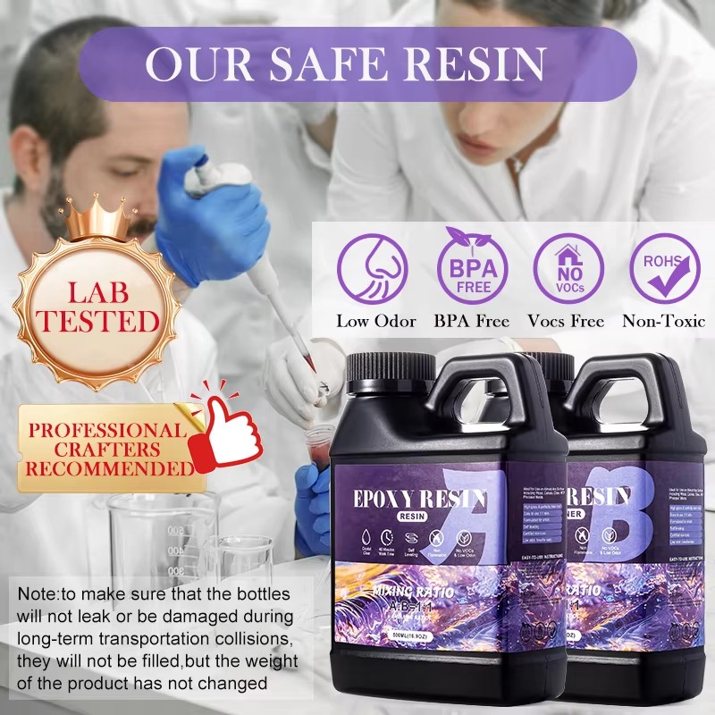 ผสมง่าย 1:1 ชุดเรซินอีพ็อกซี่ค - Epoxy Uv Resin Kit บทวิจารณ์และราคา