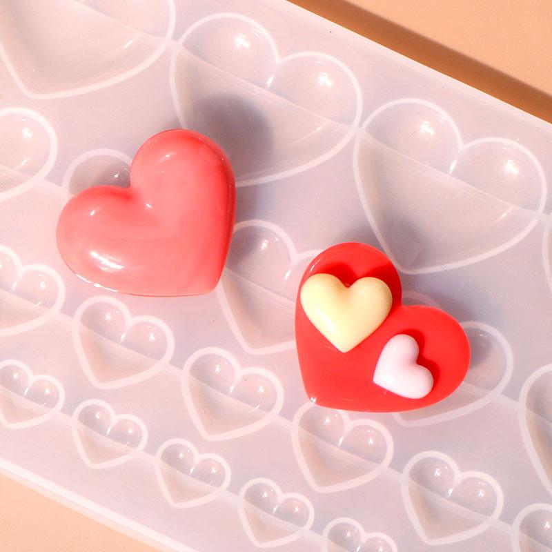 แม่พิมพ์ซิลิโคนรูปหัวใจ 3 ขนาด - Resin Craft Workshop บทวิจารณ์และราคา