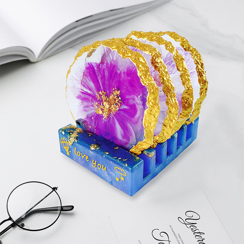 DM413 Drusy Coaster แม่พิมพ์เร - Resin Craft Ideas บทวิจารณ์และราคา