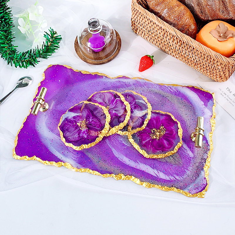 DM413 Drusy Coaster แม่พิมพ์เร - Resin Craft Ideas บทวิจารณ์และราคา