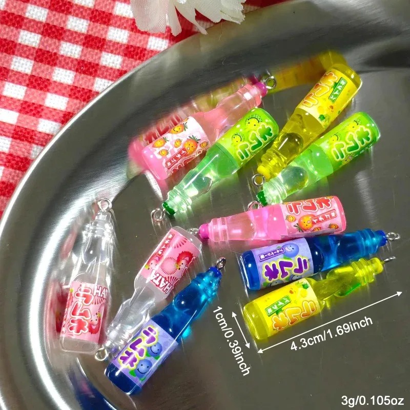 ชาร์มเรซิ่นรูปขวดโซดาขนาดเล็ก  - Resin Crafts Diy บทวิจารณ์และราคา